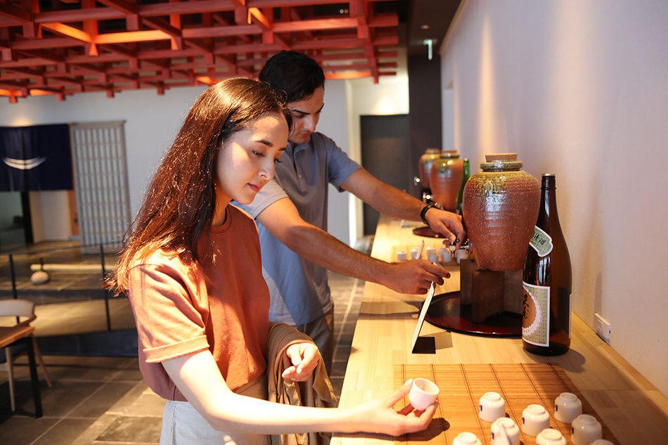 SAKE TASTING