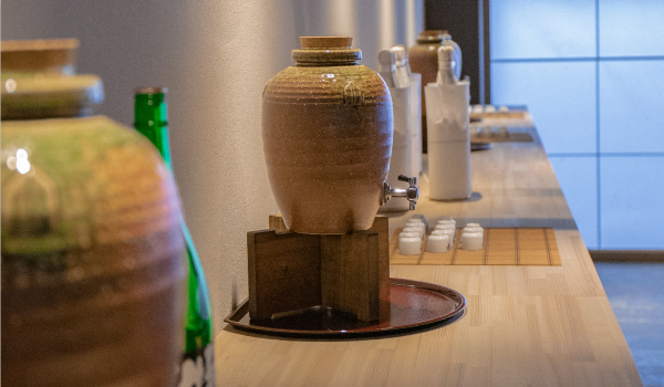 Sake tasting (Seven locally brewed sake)