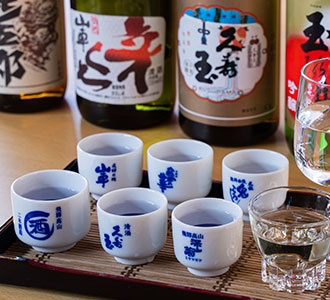 銘酒を利酒